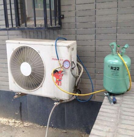 屏边空调加氟